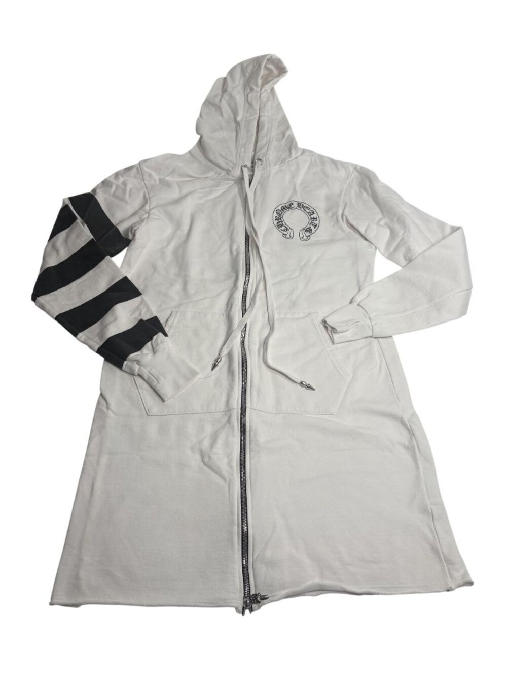Chrome Hearts x Bella Hadid Hoodie Dress in White